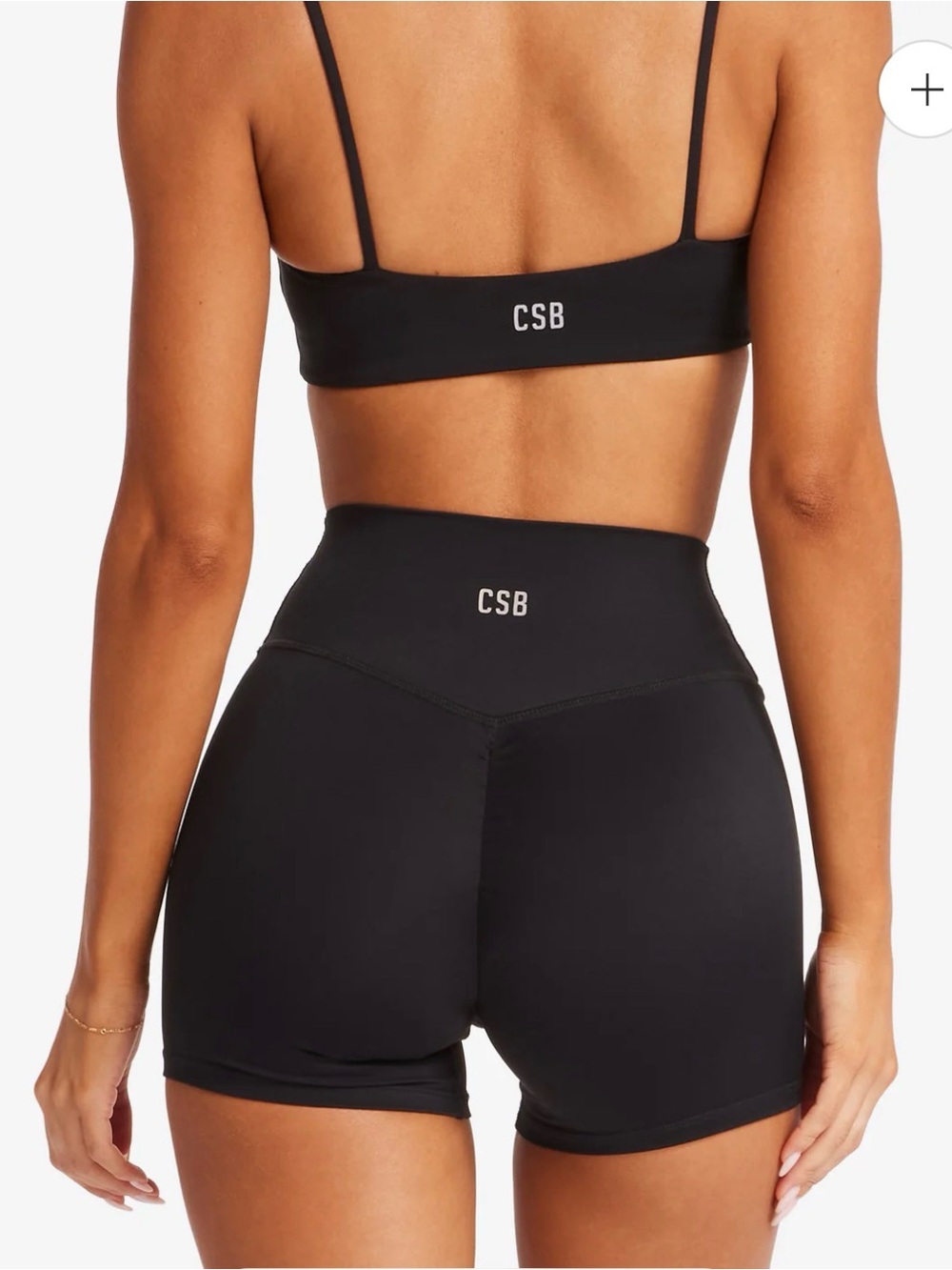 NWT CSB Freedom Scrunch Shorts 4"